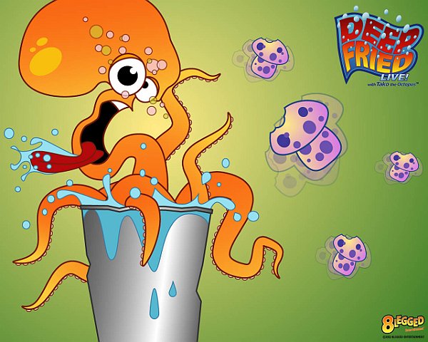 Movies - Tako The Octapus Cartoon Figure Wallpapers - 0.4 Wallpaper 1280x1024